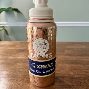 NEW! Buc-ee’s Authentic Sip’n’Chug Rose Gold Leopard Thermos (Large | 32oz)